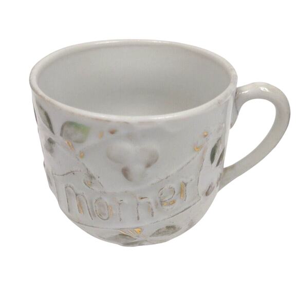Antique Mother Cup Vintage Ceramic Planter Decorative Tea Coffee Mug Germany - Picture 2 of 6